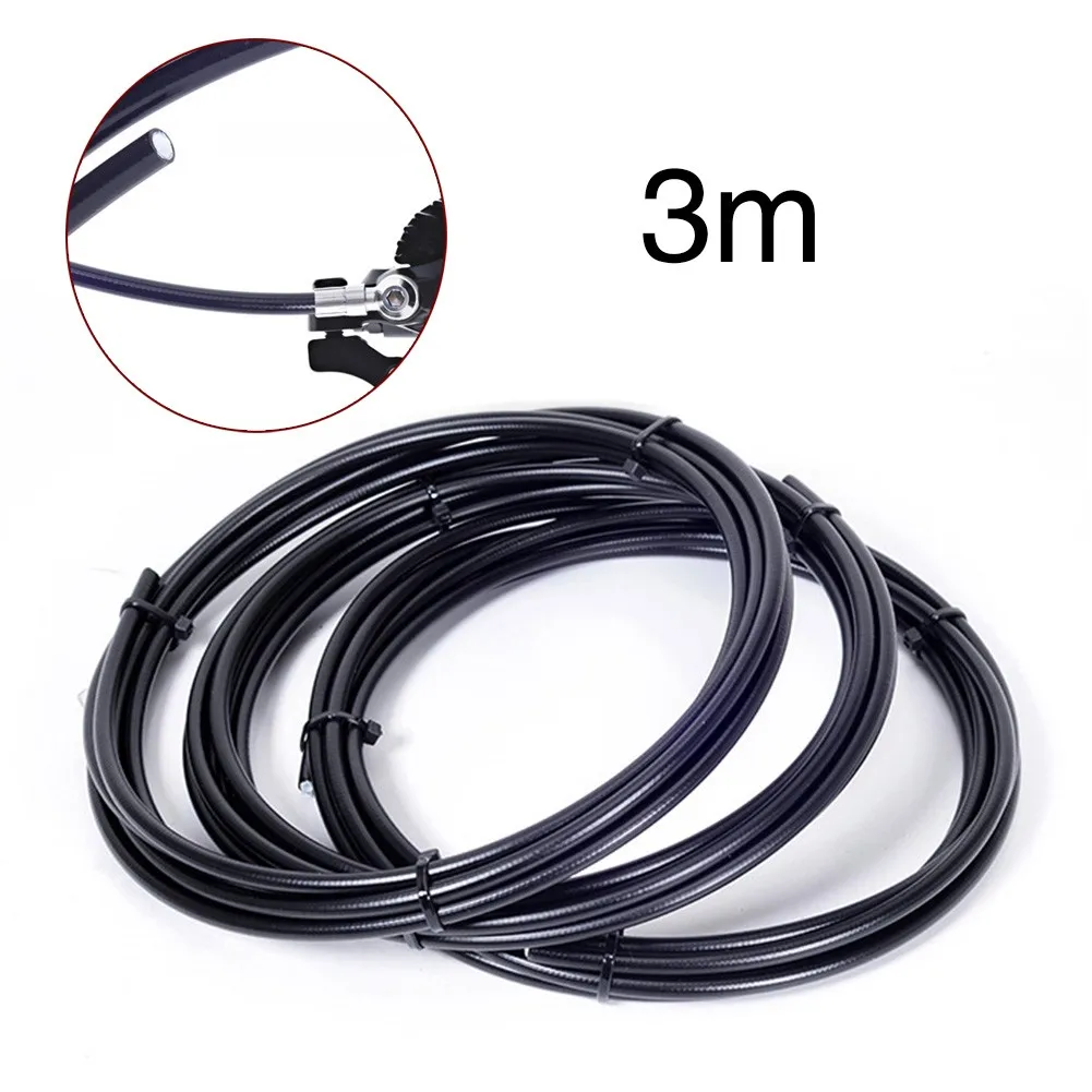 Parts Bicycle Brake Hose 5mm Accessories Bicycle Bike Black Brake Hose