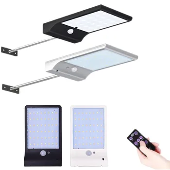 

48LEDs Solar Lights Motion Sensor Color Adjustable Three Modes Outdoor Wall Garden Street Path Yard Waterproof Lighting Lamp
