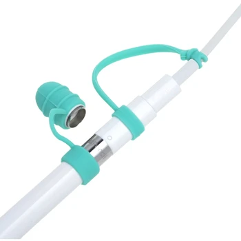 

For Apple iPad Pro Pencil Cap Holder Nib Cover Lightning Charge Cable Tether Kit