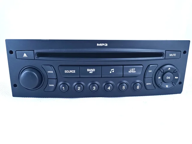 Radio coche radio CD MP3 Citroën Peugeot RD4 N2 9660647677 657952