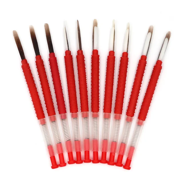 5 db/Tétel Méhészek Oltó Behúzható Méhész Szerszám Nevelő Lárvák Tű Méhkirálynő Lárva Apikultúra Visszahúzható Oltás - Image 5