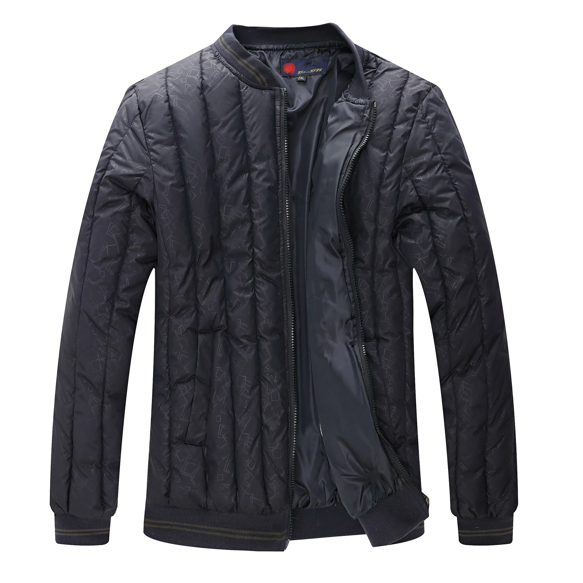 Spring Winter 2020 Men Outwear Jacket Parka Casual Warm Slim Short Coat Male Cotton Padded Zipper Quilted Plus Size | Мужская одежда