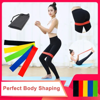 

5pcs resistance bands set elastic band for fitness accessories Home Sport Band workout equipments Yoga Gym Training booty bands