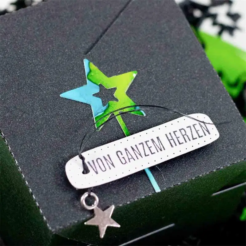 CH New Arrival Stars Metal Cutting Dies Embossing Scrapbooking Stencil Craft Cut Dies For DIY Card Crafts Handmade