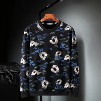 

Plus size 10XL 9XL 8XL 7XL 6XL T-Shirt Men Cotton T Shirt Full Sleeve tshirt Men Solid Color T-shirts tops&tees Print Long Shirt