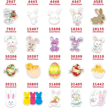 

DIY Craft Supplies cartoon character flat back planar resins 30 pieces. PR-2947-31442