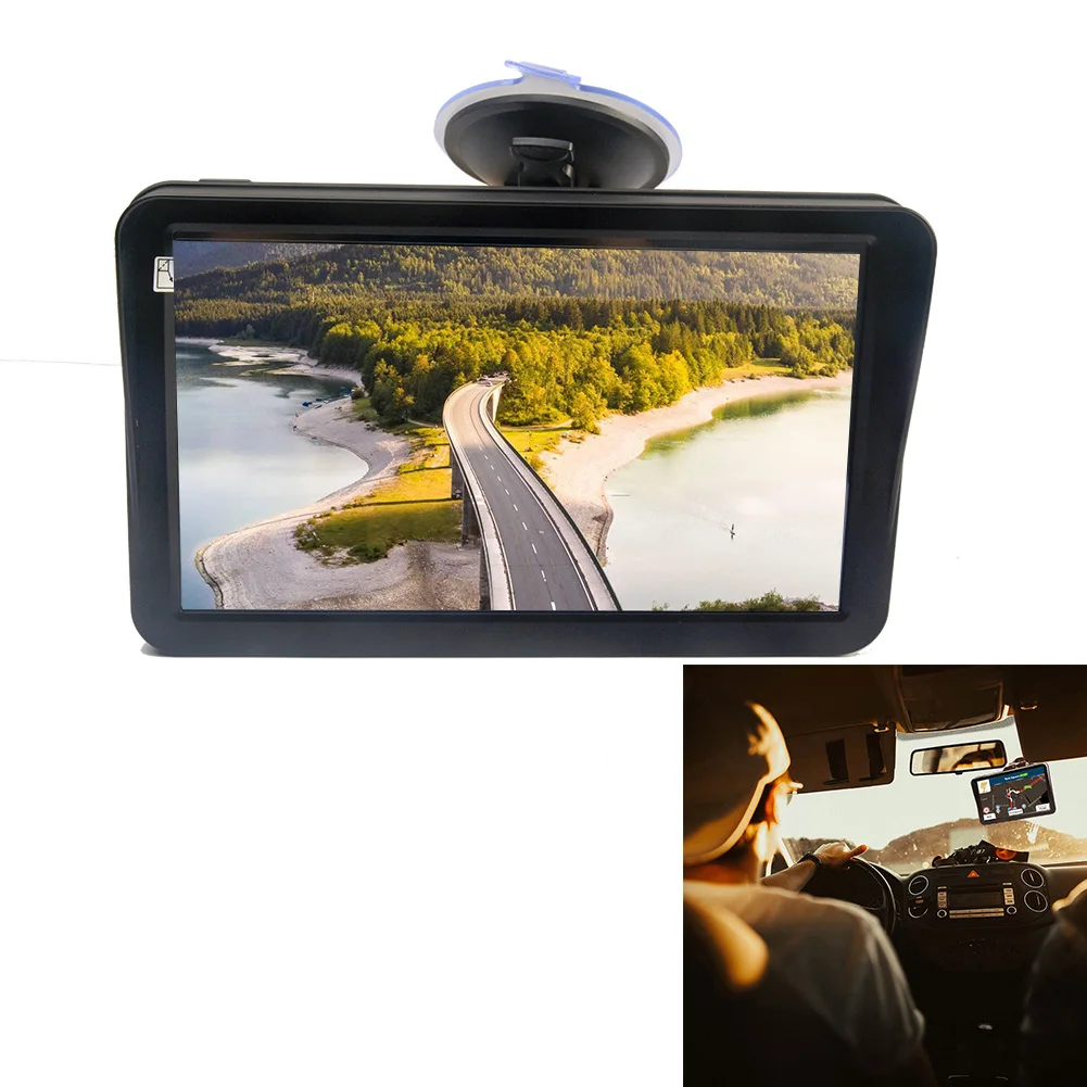  9 zoll 256MB 8G Touchscreen FM HD Mit Sonnenblende Universal Karten Caravan Auto GPS Navigator Mehr