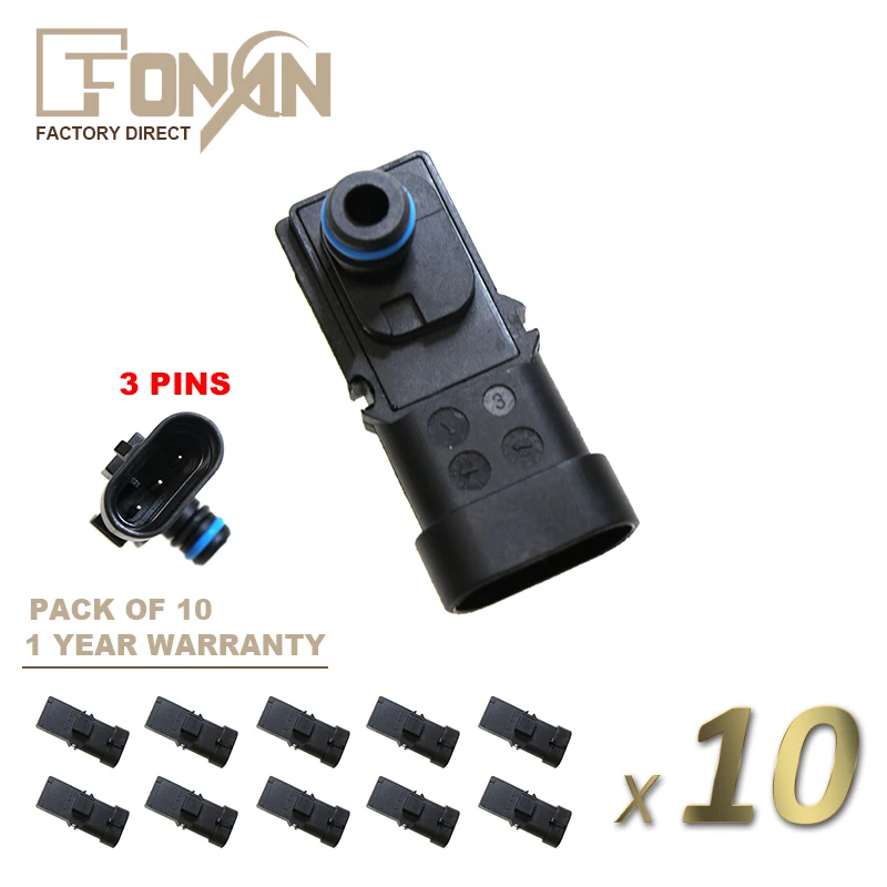 Датчик карты для Renault Clio Scenic Kangoo Sandero Megane Logan Peugeot 206 1 0 6 2 16 В 7700101762 8200719629 5WK96814|Датчик