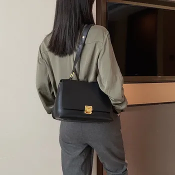 

Simple Casual Totes Crossbody Bags for Women Genuine Leather Ladies Luxury Designer Handbag High Quality Shoulder Messenger Bags