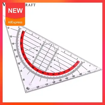 

Vividcraft Functional Plastic Triangle Ruler Patchwork Ruler For Patchwork Kids Regua Measurment School Stationery Angle To D4D5