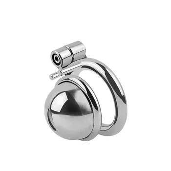 Small Penis Lock Cock Cage Male Chastity Urethral Catheter Penis Ring Chastity Device BDSM Sex Toys Bondage CB6000 Drop Shipping 2
