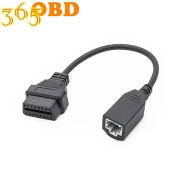 

10Pcs/Lot Car Diagnostic Cable Connector For Honda 3PIN to 16PIN Lead Cable OBD1 to OBD2 For Honda 3 PIN Auto Cable