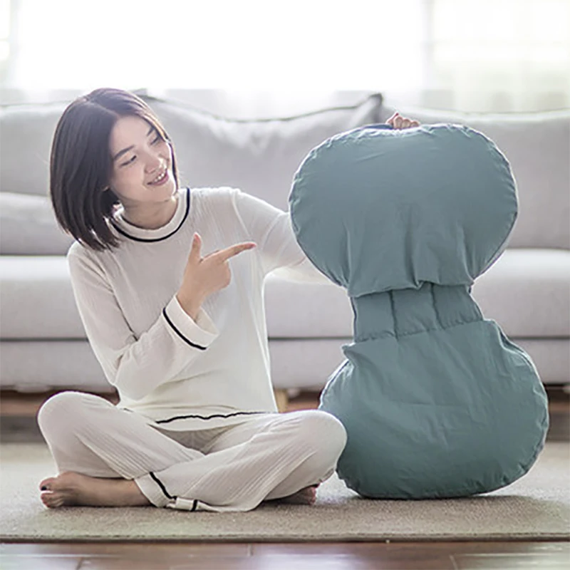 Pregnancy Pillow U-Shape Cotton Pregnant Women Side Sleepers Pillow Detachable Protection Support Waist Sleeper Bedding