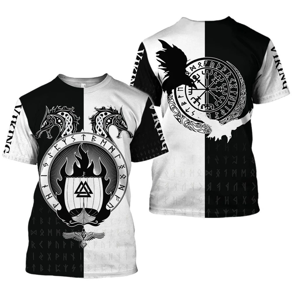 viking-3d-all-over-printed-clothes-da431-t-shirt