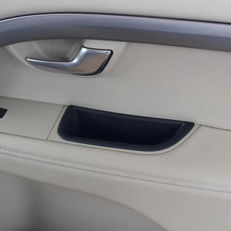 Front Door Handle Storage Box 2pcs Car Styling For Volvo XC70 V70 S80 Auto Interior Organizer Accessories Front Door Handle Storage Box 2pcs Car Styling For Volvo XC70 V70 S80 Auto Interior Organizer Accessories
