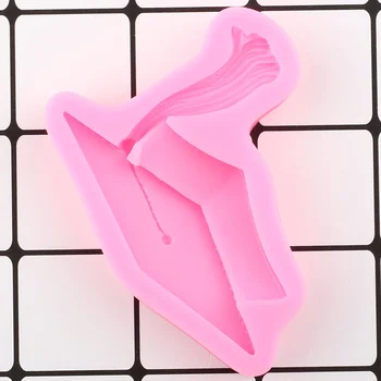 졸업 모자 실리콘 몰드 케이크 베이킹 DIY 장식 에폭시 수지 초콜릿 몰드 대학 졸업 학업 캡 실리콘 몰드