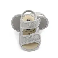Summer Baby Shoes Newborn Boys Girls Soild Breathable Anti-Slip Sandals Infant Toddler Soft Soled Shoes 3
