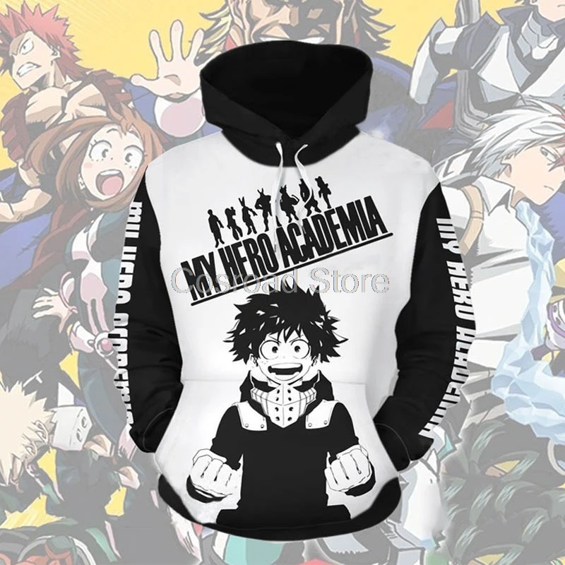 Cosroad мидория изуку All Might толстовки Boku No Hero Academy мужские костюмы для косплея женские свитера с капюшоном на Хэллоуин