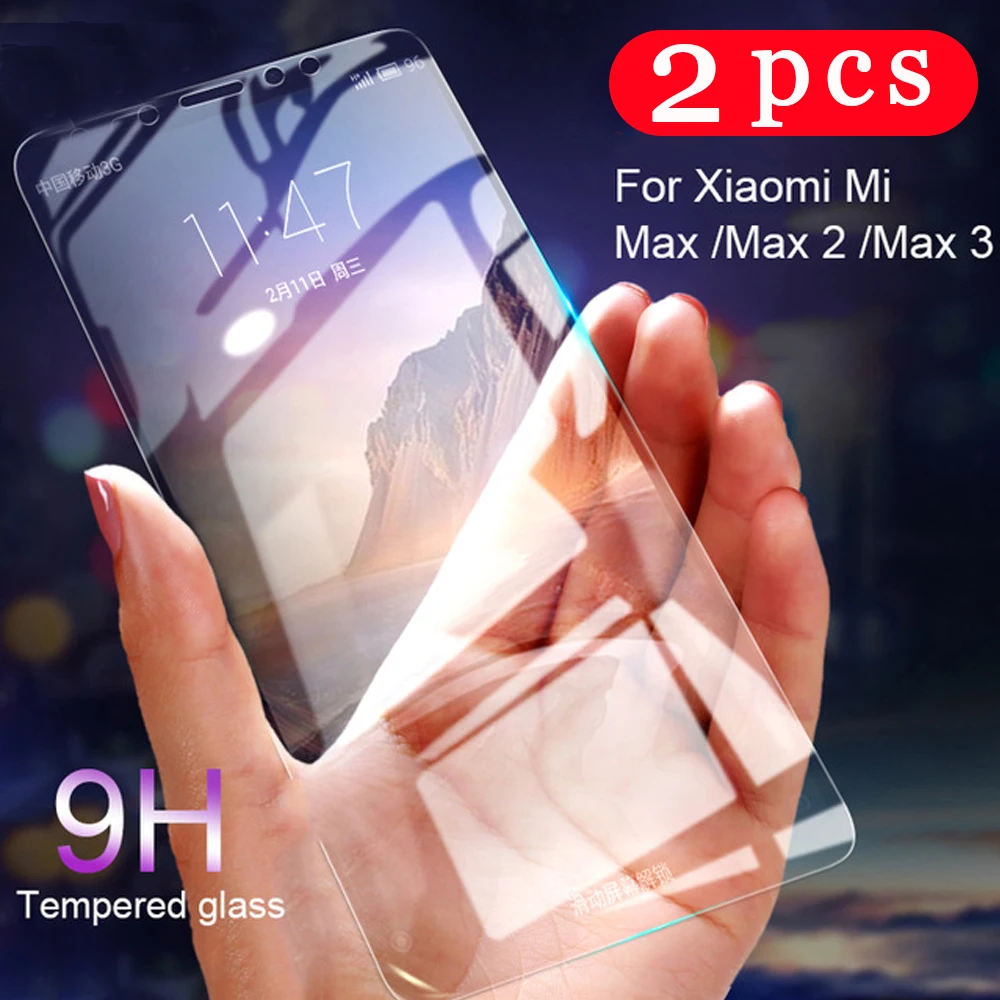 2 шт. Защитная пленка для xiaomi mi mix 2s 3 max Защита экрана телефона 9T redmi k20 pro pocophone f1