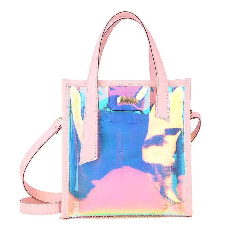 Fashion Clear Holographic Purse