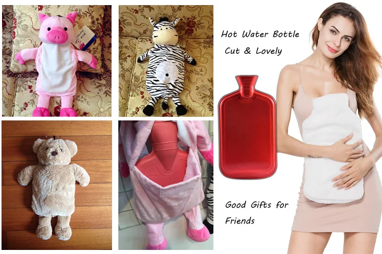 teddy bear hot water bottle cover