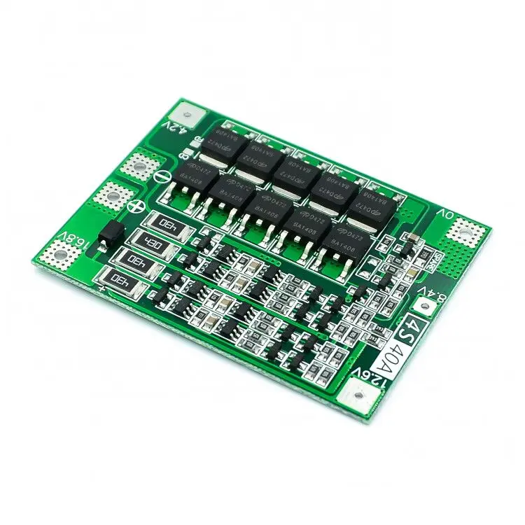 4S 40A литий ионная литиевая батарея 18650 зарядное устройство PCB плата защиты BMS с