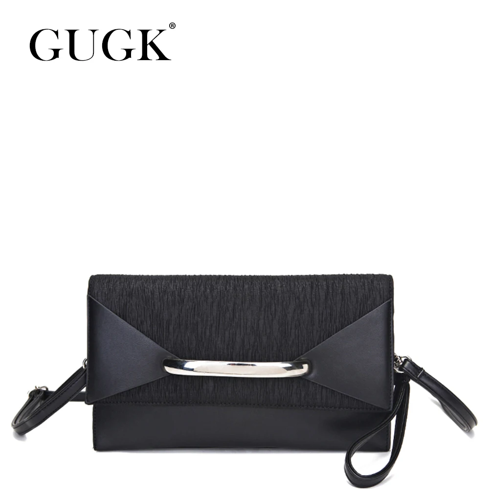 Женский клатч с металлическим украшением в стиле пэчворк|Сумки ручками| |