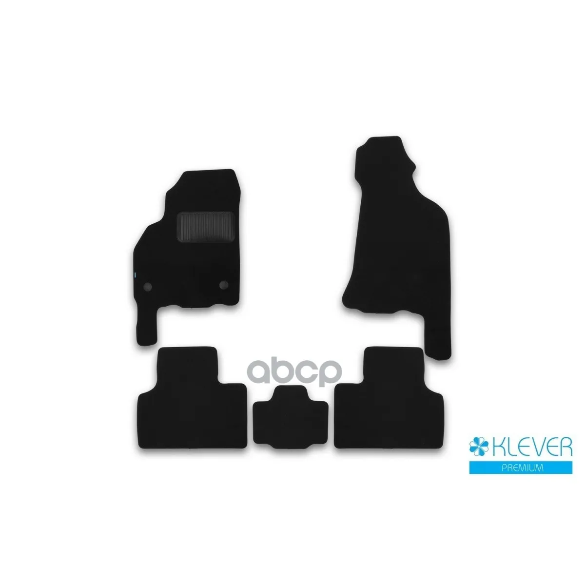 Коврики В Салон Klever Premium Lada Priora 2007-, Хб., Сед., 5 Шт.(Текстиль) Klever арт. KLEVER03521622110kh