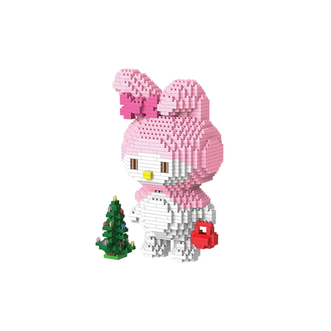 

hot LegoINGlys creators cartoon Hello kts cat micro diamond building blocks kittys Melody rabbit nano model bricks toys for gift