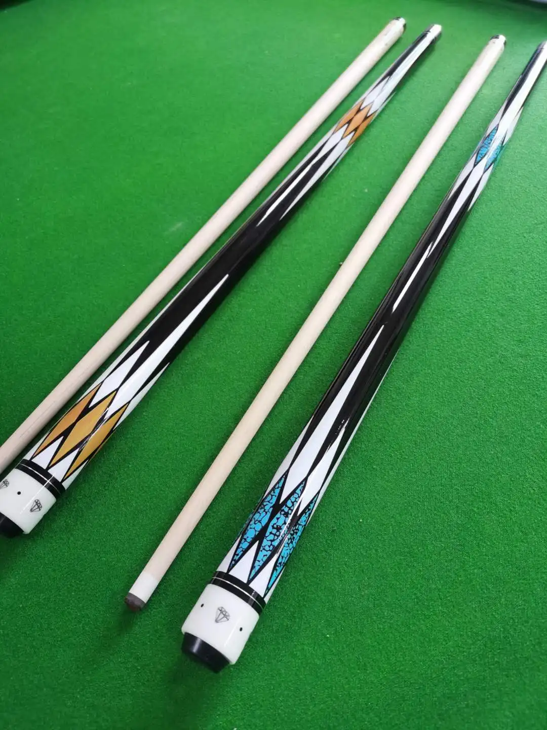 Python 2 Professional Billiard Pool Cue Stick with Hard Case And Joint Protectors Pieces Pool Cue Stick 100/% Canadian Maple Wood