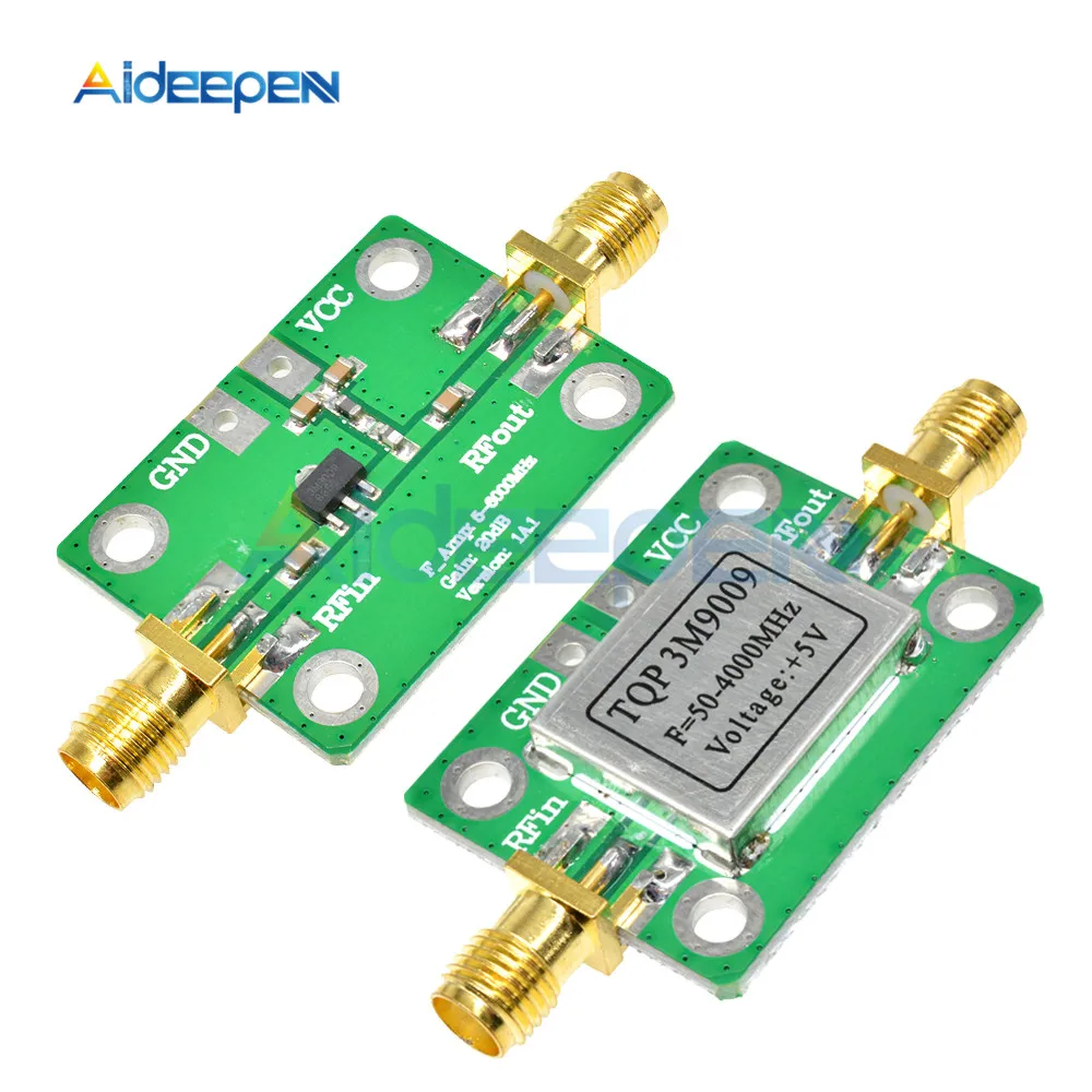 Плата LNA 50-4000 МГц Tqp3M9009 высоколинейный широкополосный радиочастотный модуль
