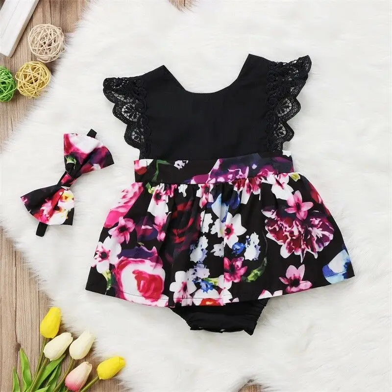 Christmas Toddler Baby Girl Sister Matching Clothes Jumpsuit Romper Dress Outfit 