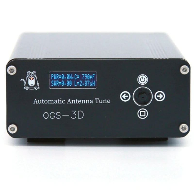 OGS-3D ATU-100 Automatic Antenna Tuner Firmware 5.1 Shortwave Rechargeable for QRP/QRO Radio+Battery | Электроника
