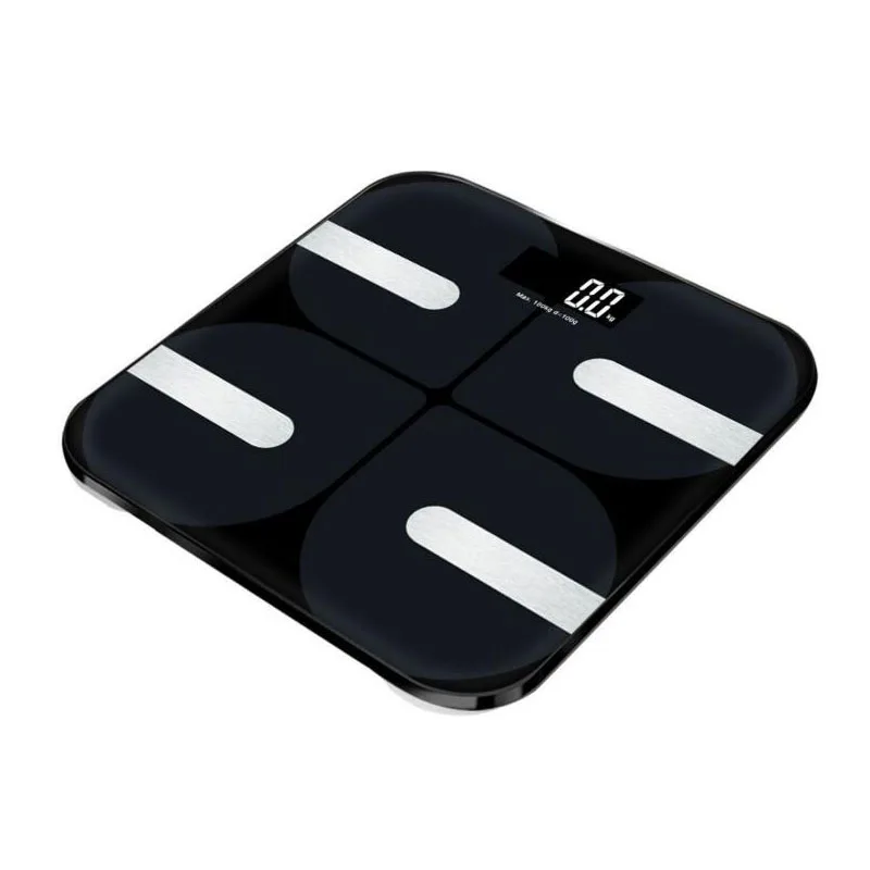 300*300 мм Bluetooth весы Интеллектуальные Bluetooth весы для тела и жира Измерение веса воды и жира электронные весы