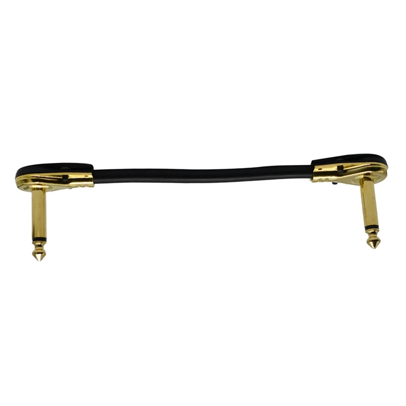 

Guitar Patch Cables Right Angle, 1/4 Instrument Cables for Effect Pedals