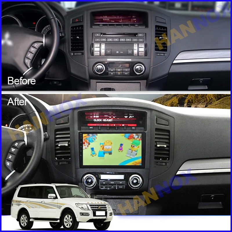 Abigarrado Monet Erradicar Radio de coche Android para Mitsubishi Pajero 2006 2007 2008 2009 2010 2011  2012 2013 2014 dvd Multimedia unidad principal de navegación  gps|Reproductor multimedia para coche| - AliExpress