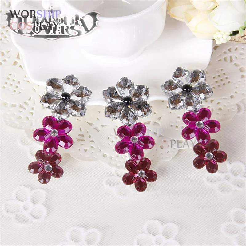 DIABOLIK LOVERS Komori Yui Cosplay Cross Necklace Headwear Hairpin