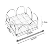 Napkin Paper Holder Iron Box Tissue Paper Holder Table Desktop Serviette Dispenser Sheet Paper Case Hotel Kitchen  Restaurant 3