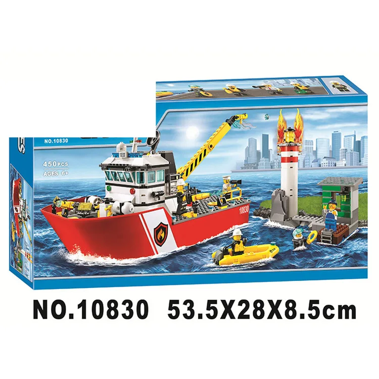 

Bela Bole 10830 Fireman Policeman City Series Children'S Educational Interactive Assembled Inserted Building Blocks Toy