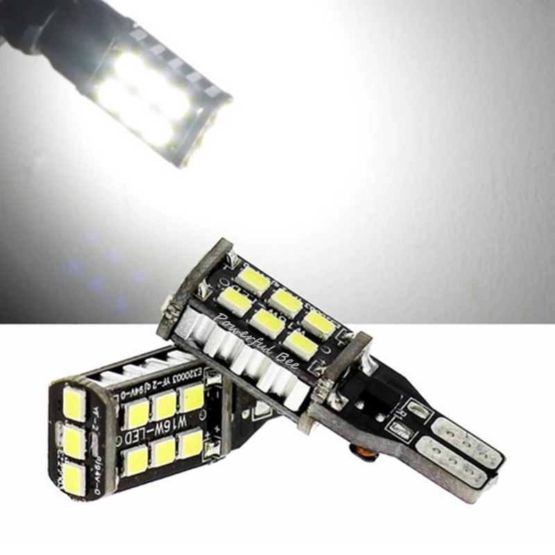 2 x CANBUS T15/ w16w 7 5 W Белый 2835SMD светодиодный автомобильный сигнал заднего хода