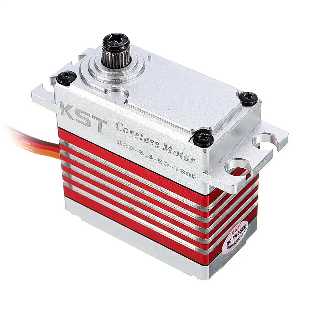 KST X20-8.4-50 45 кг 180 ° металлическая Шестерня Coreless цифровой сервопривод для RC вертолет самолет робот