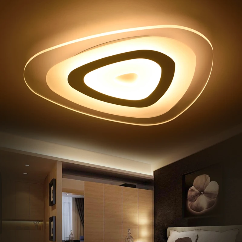 

Ultrathin Energy-saving Led A Living Room Bedroom Set Meal Second Gram Force Remote Control Dimming Attract Top Light