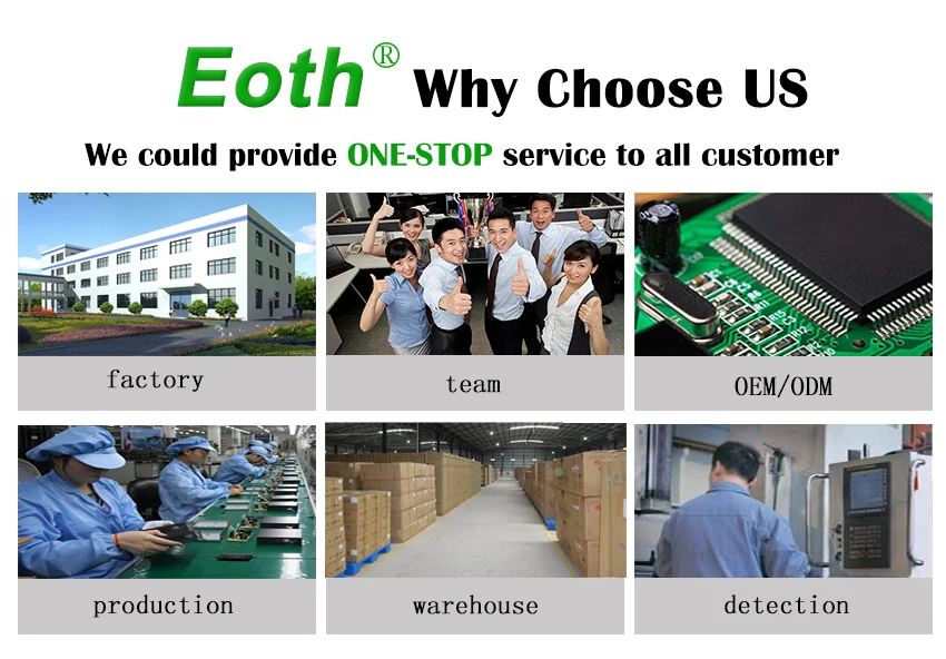 EOTH 2.4g 5.8g antenna 12dbi sma male wlan wifi dual band antene iot module router tp link signal receiver antena high gain
