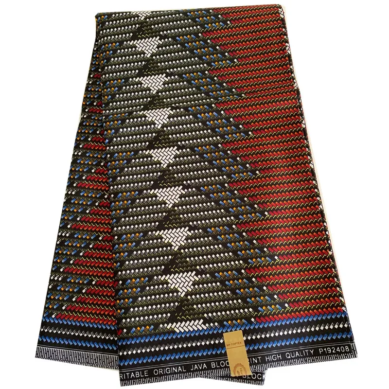 Полиэстер Анкара африканская вощеная ткань принтом 6 ярдов ткань Вощеная африканская с принтом восковая ткань для платья