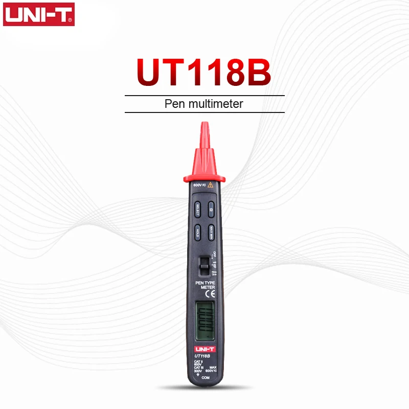 Ручной мультиметр UNI-T UT118B ручной тестер с максимальным/минимальным режимом