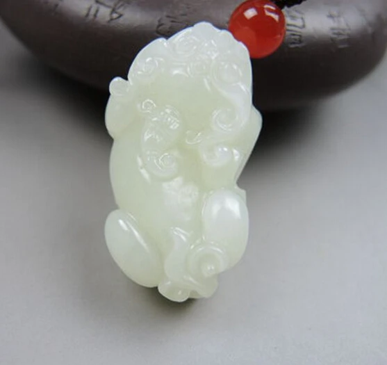 1228+++Natural products of Xinjiang Hetian stone Pixiu Pendant | Украшения и аксессуары