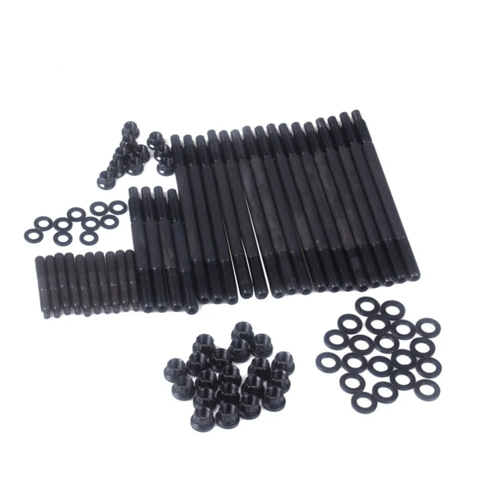 Cylinder Head Stud Kit for Chevy LS1 LS6 LS2 1997-2003 Head Stud Replacement Set 4.8L 5.3L 5.7L 6.0L 33380 LQ9