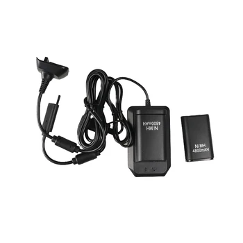 

5 in 1 battery pack Wireless game controller battery charging cable Wireless gamepad USB cable for Microsoft Xbox360