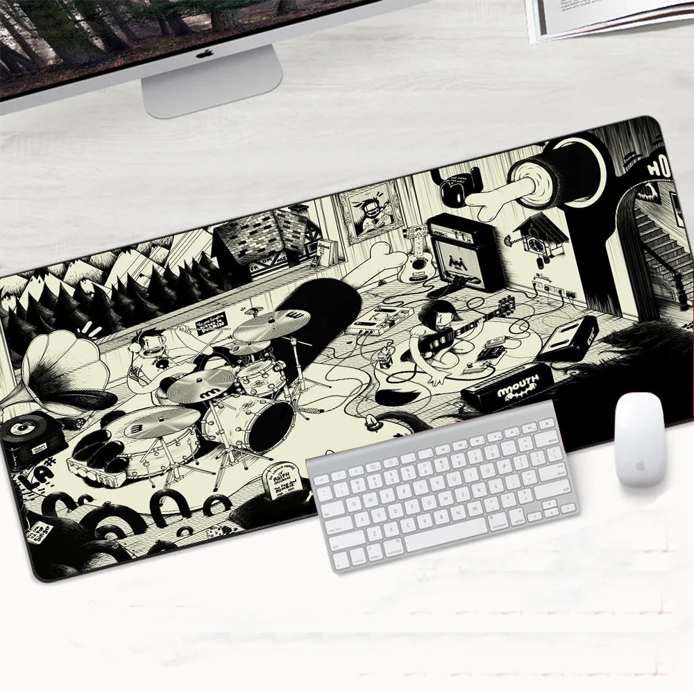 

Gaming Mouse Pad Table Mat Large Keyboard Xxl Desktop Pad Computer Surface Accessories Xl Ped Mauspad Gaming Mouse Pad