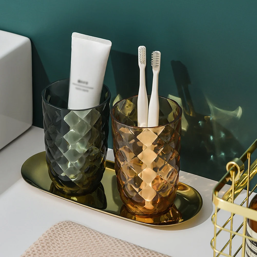 Porta spazzolino da denti in plastica, design creativo e semplice in stile nordico, ideale per il bagno e la casa._voghion.com